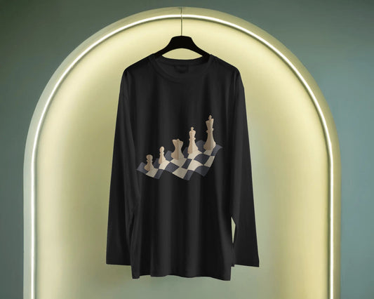 Chess- Men Full Sleeve T-shirt