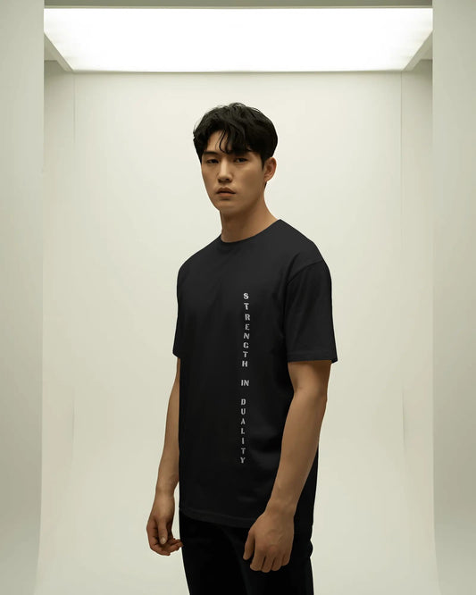 Strength in Duality- Men Oversize T-shirt