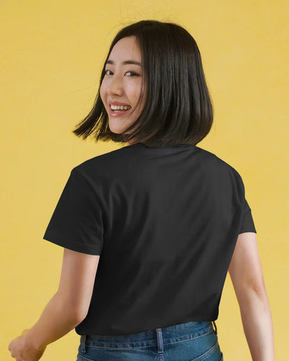 Plain - Women Half Sleeve Round Neck T-Shirt