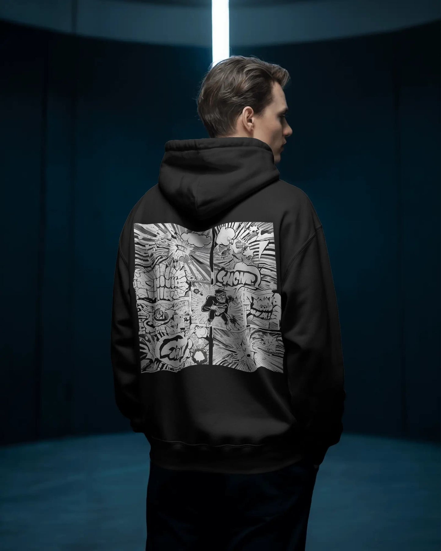 Comic Stories- Men Hoodie