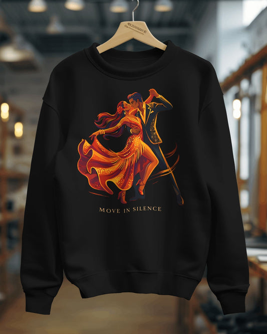 Move in Silence- Men Sweatshirt
