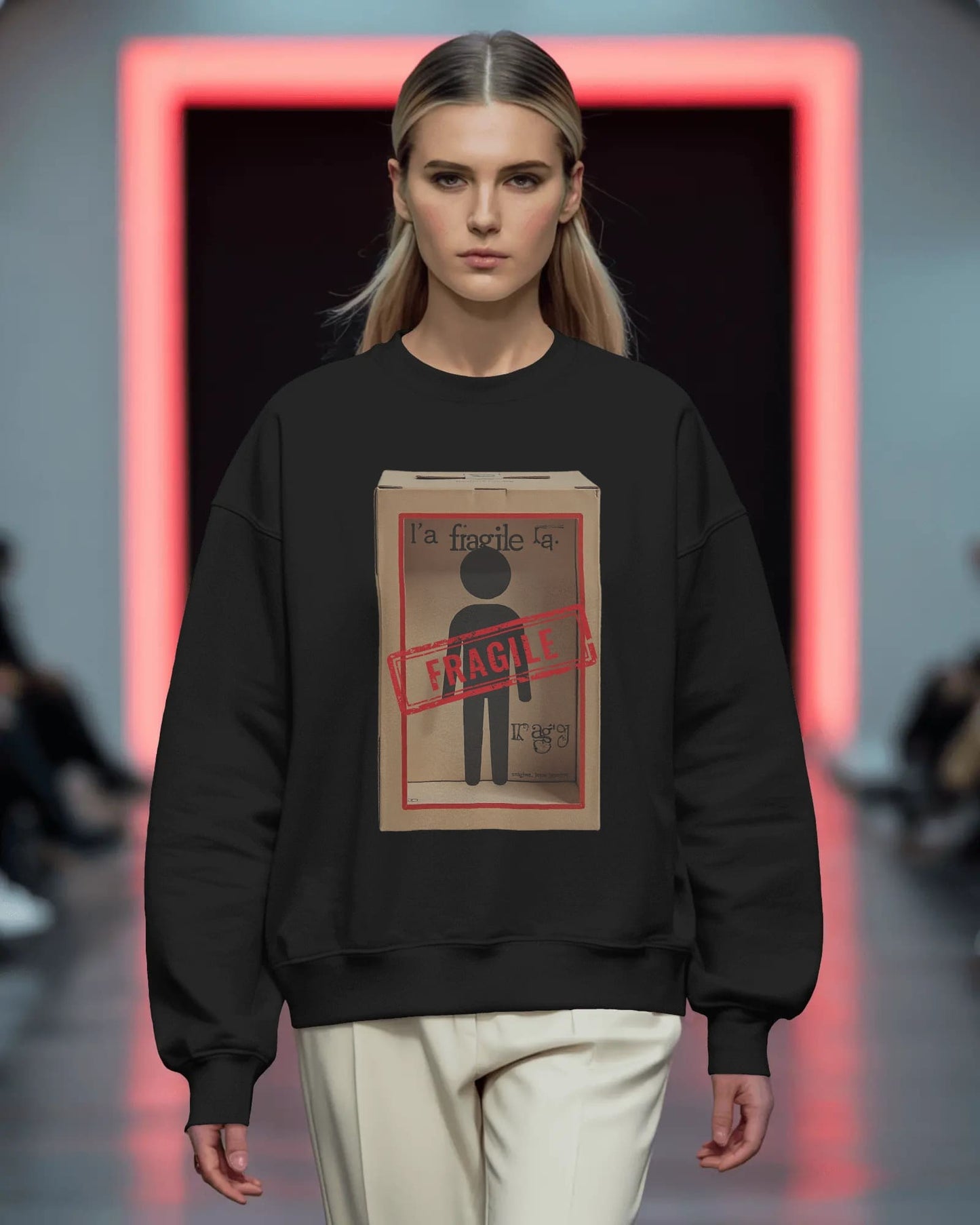 Fragile- Women Sweatshirt