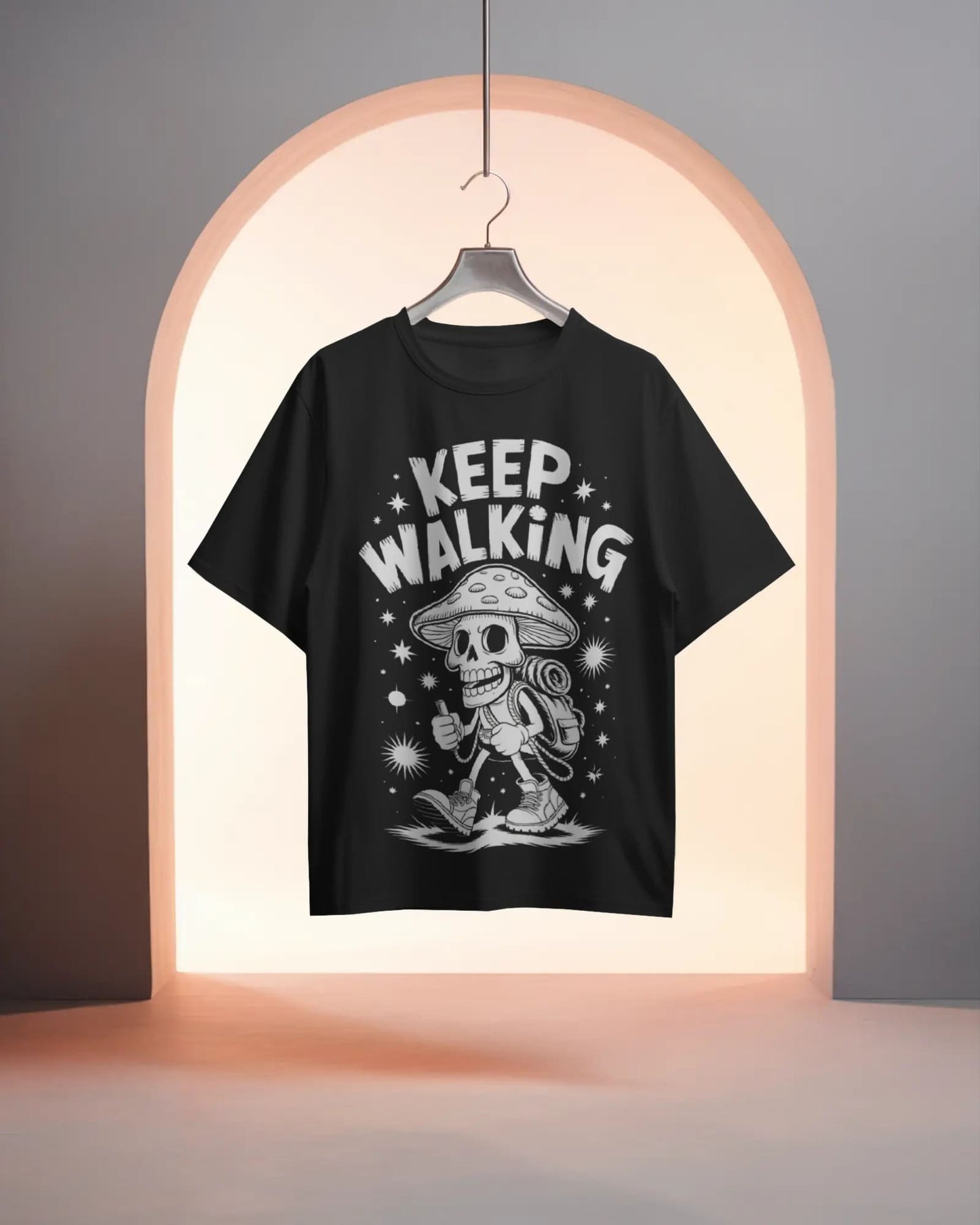 Keep Walking- Men Oversize T-shirt