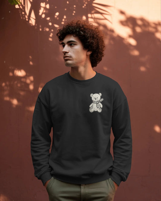 Teddy Bear Winter- Men Sweatshirt