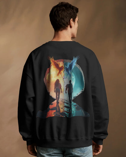 Fire & Ice-Men Sweatshirt
