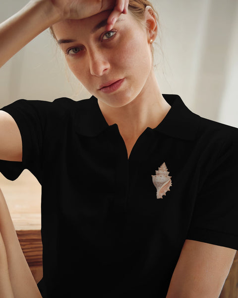 Sea Shell- Women Polo T-shirt