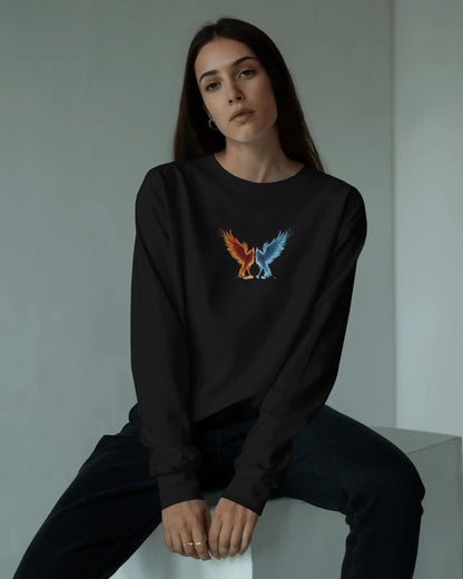 Fire & Ice-Women Sweatshirt