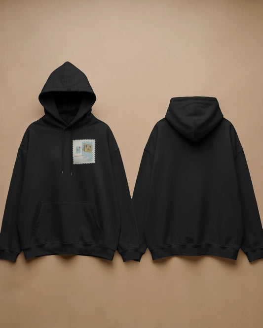 Postcard Stamp-Women Hoodie