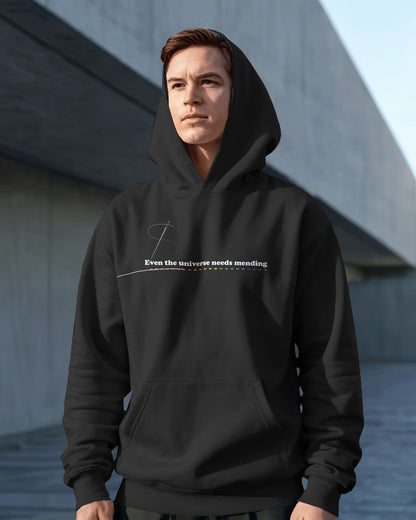 Rainbow Sketch- Men hoodie