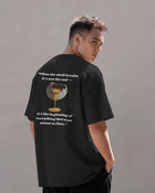 Moon Shell Breaks- Men Oversize T-shirt