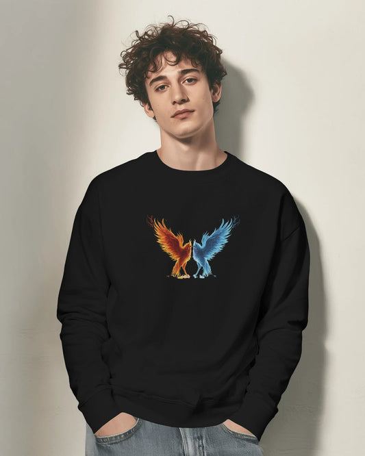 Fire & Ice-Men Sweatshirt