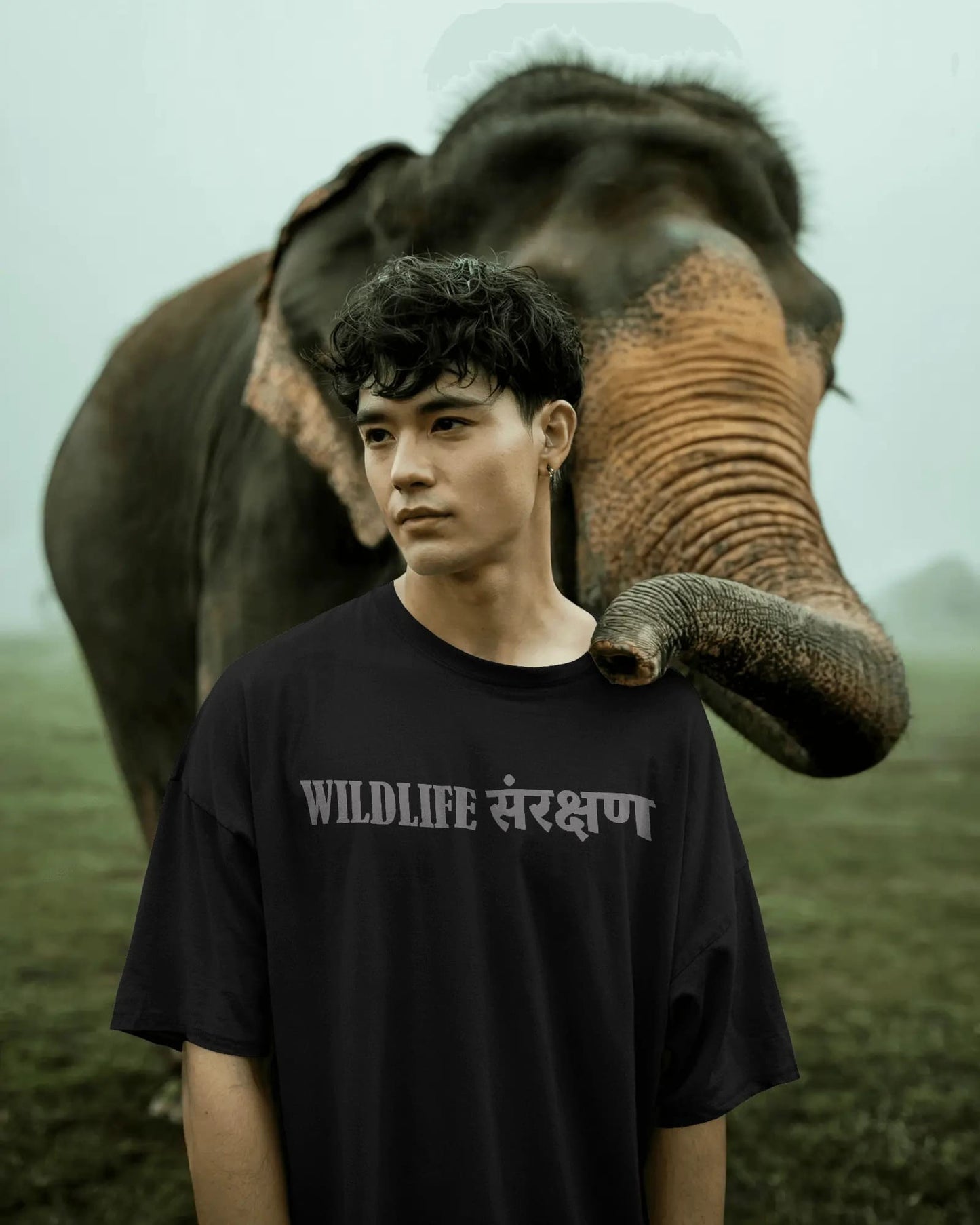 Wildlife- Men Oversize T-Shirt