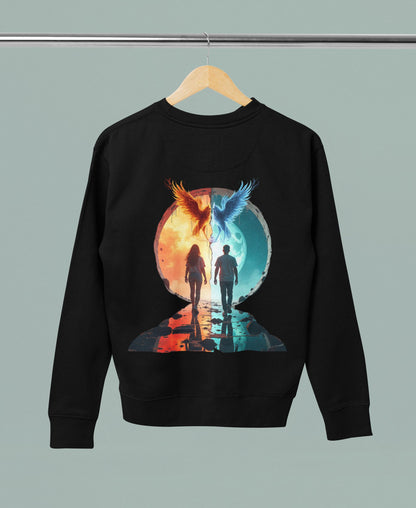 Fire & Ice-Men Sweatshirt