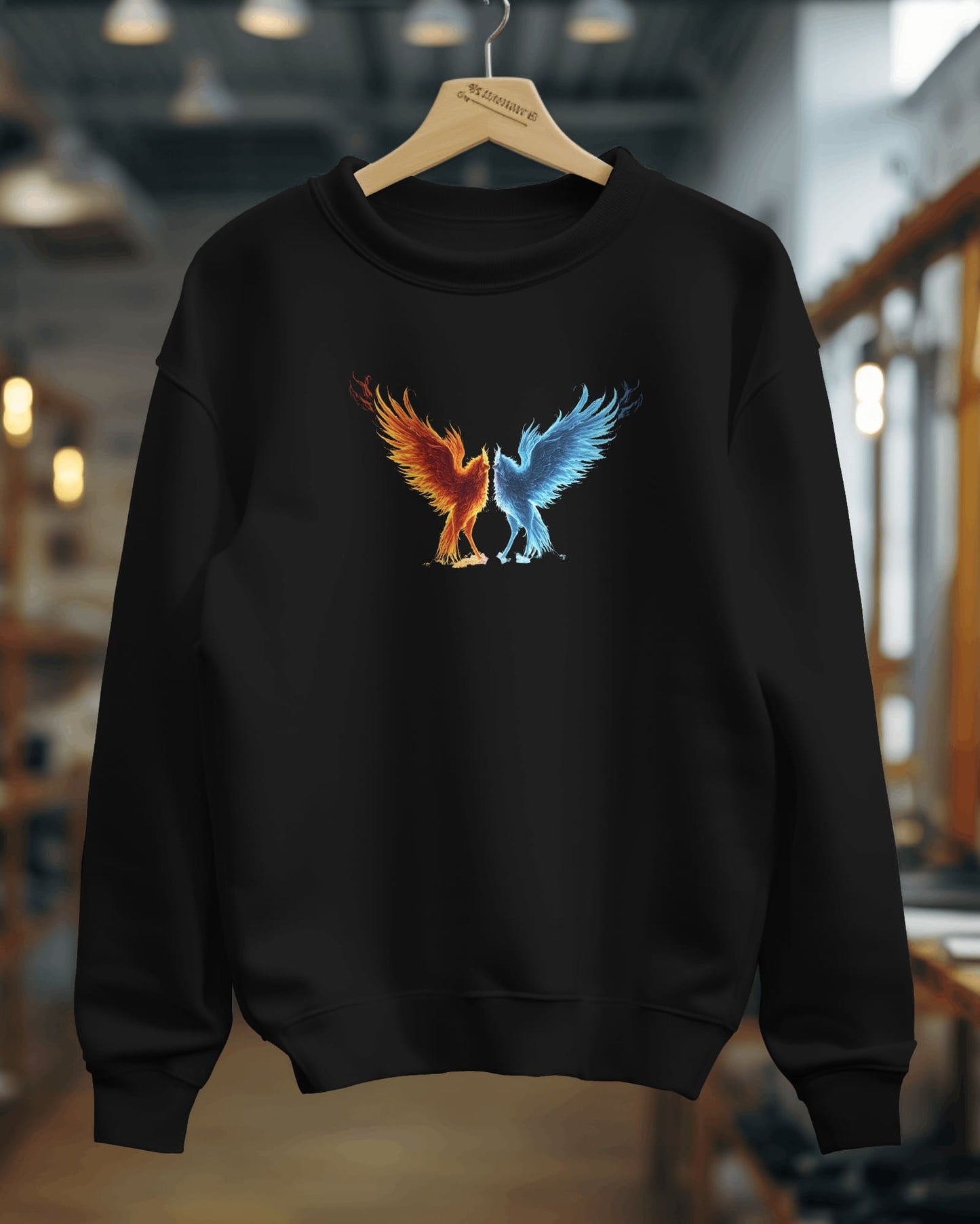 Fire & Ice-Men Sweatshirt