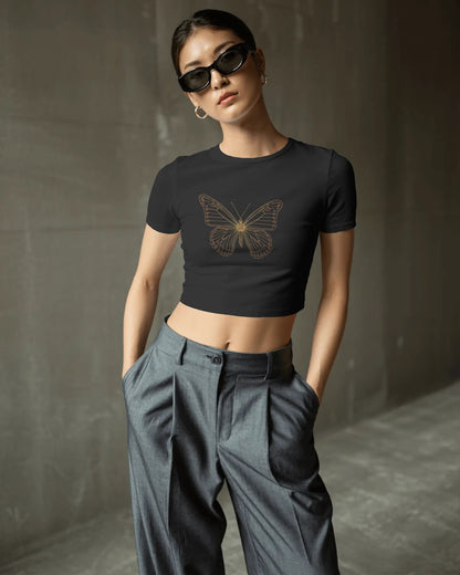 Butterfly- Crop Top