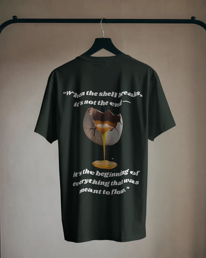 Moon Shell Breaks- Women Oversize T-shirt