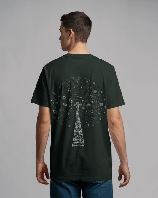 High Voltage Drip- Men Oversize T-shirt