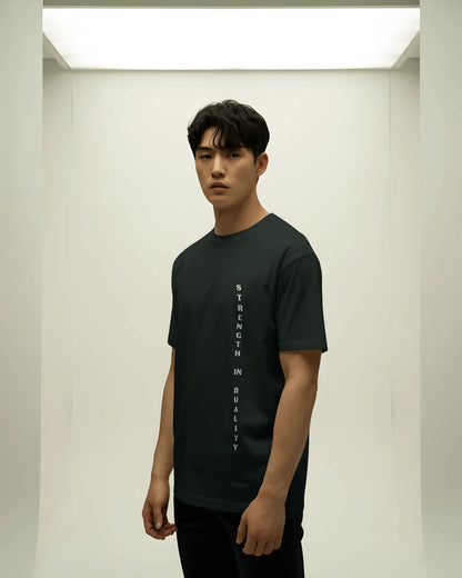 Strength in Duality- Men Oversize T-shirt