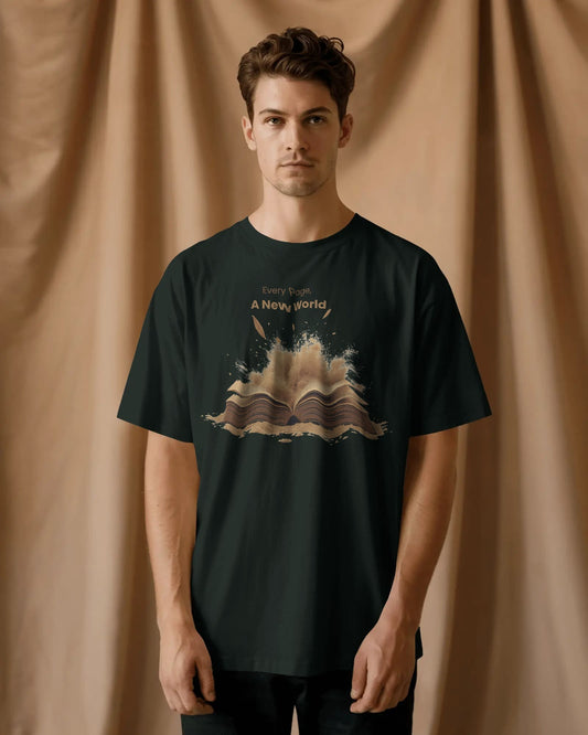 Sand Book- Men Oversize T-shirt