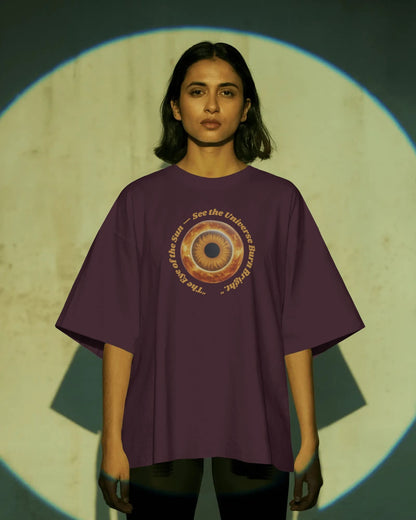 The Eye of the Sun-Women Oversize T-shirt