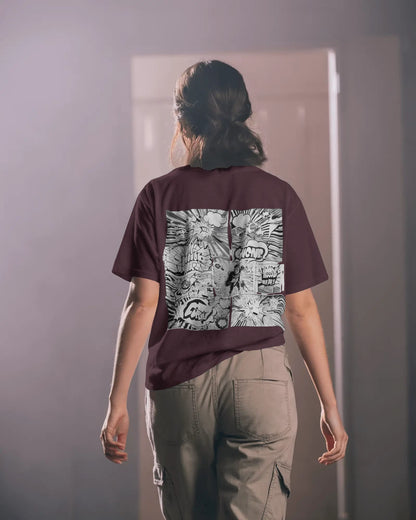 Comic Stories- Women Oversize T-Shirt