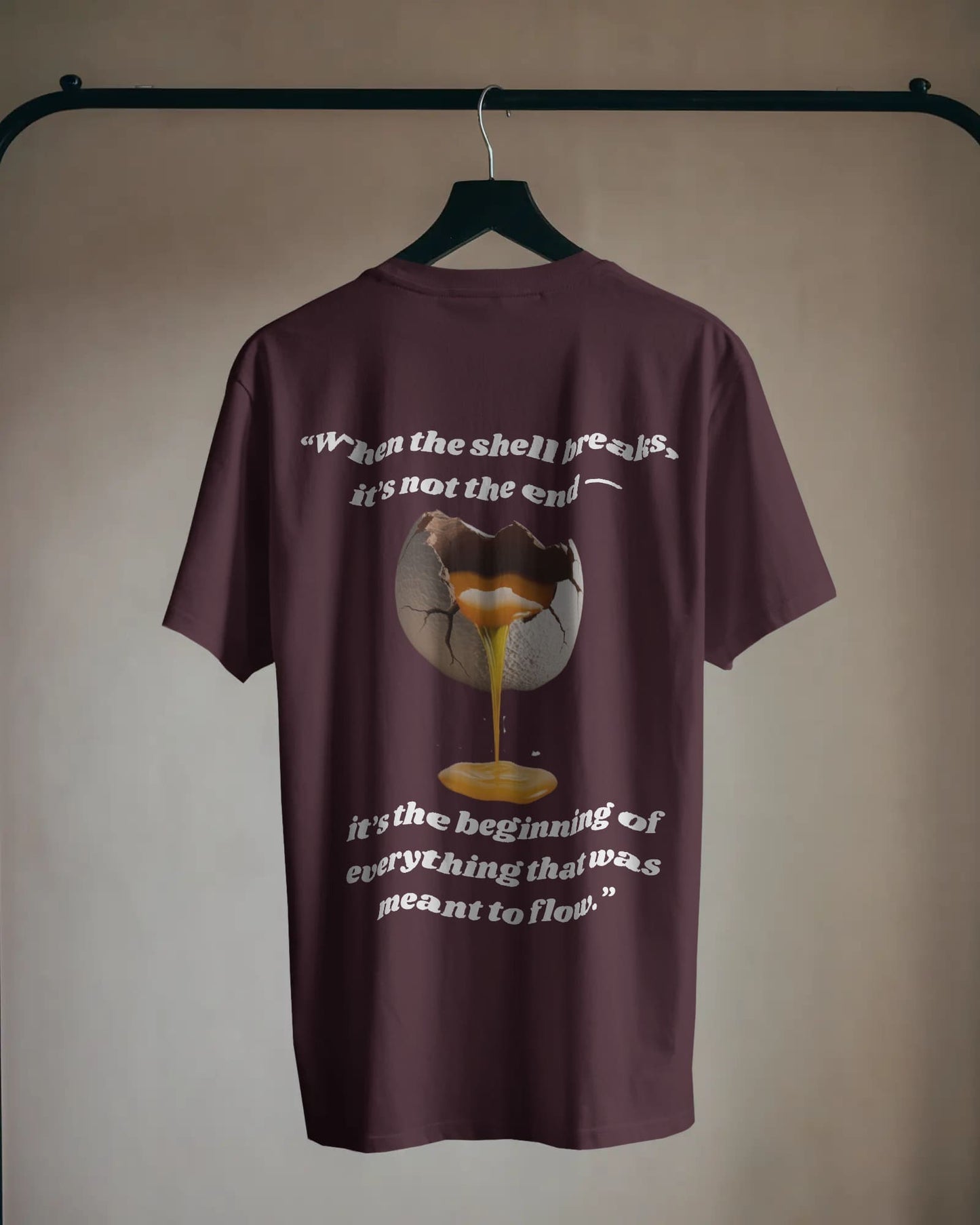 Moon Shell Breaks- Women Oversize T-shirt