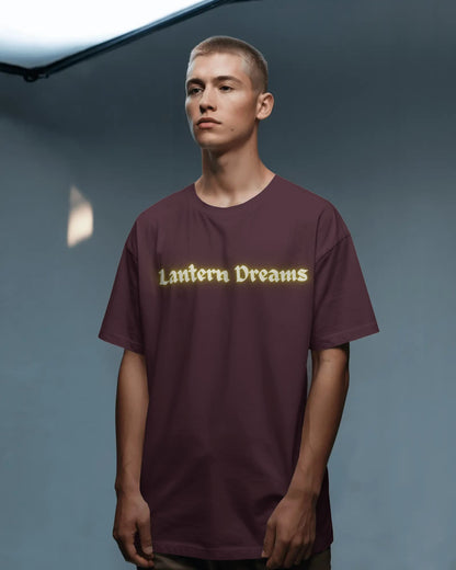 Lantern Dreams- Men Oversize T-shirt
