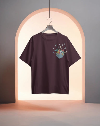 Pocket Animal- Women Oversize T-shirt