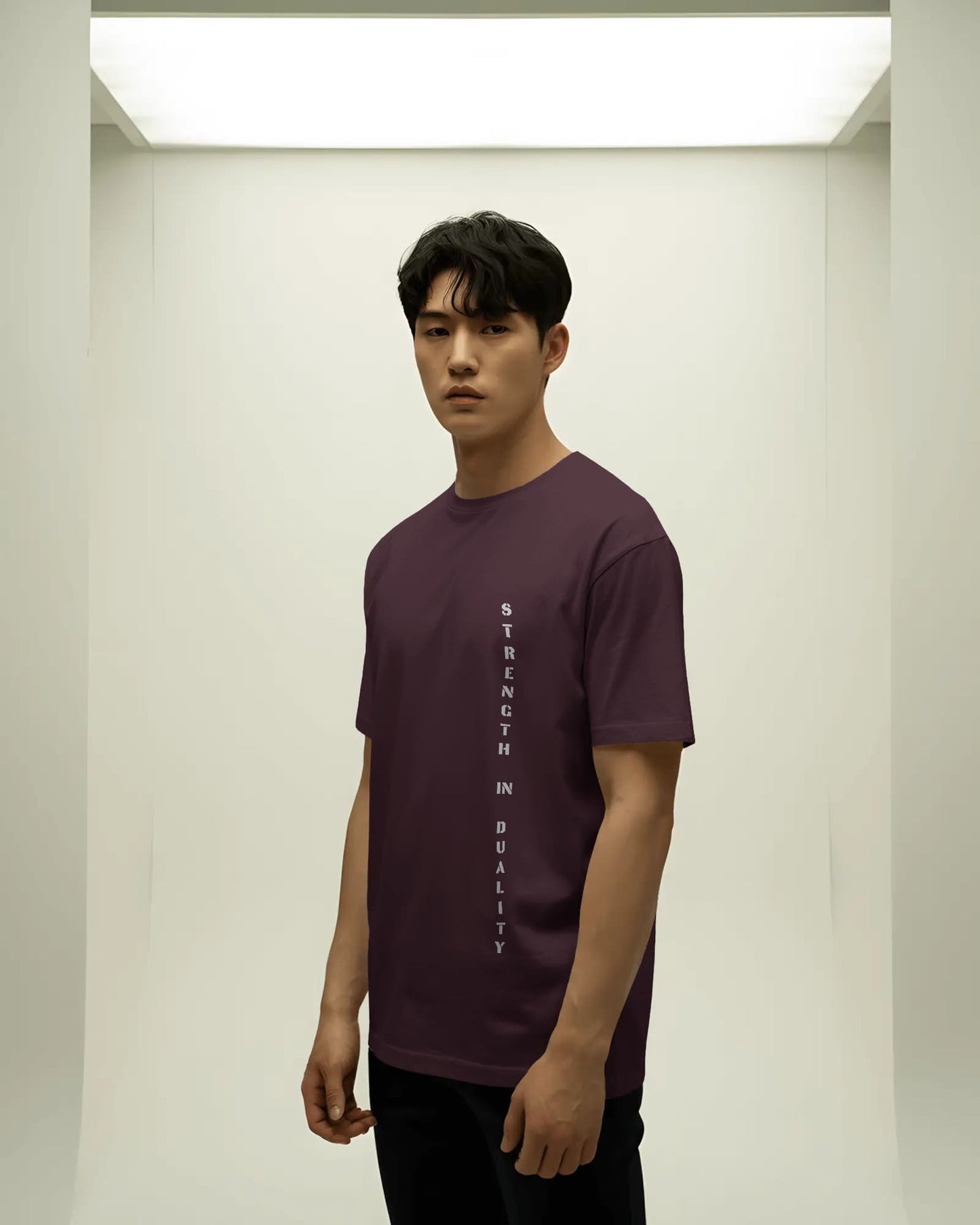 Strength in Duality- Men Oversize T-shirt