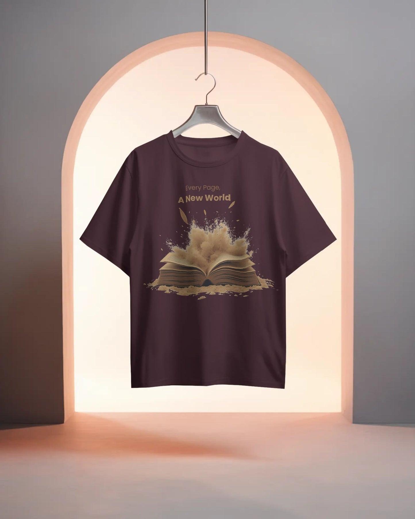 Sand Book- Women Oversize T-shirt