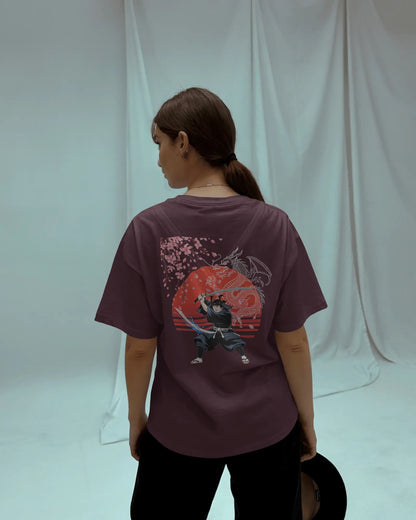 Sword Fighter- Women Oversize T-Shirt