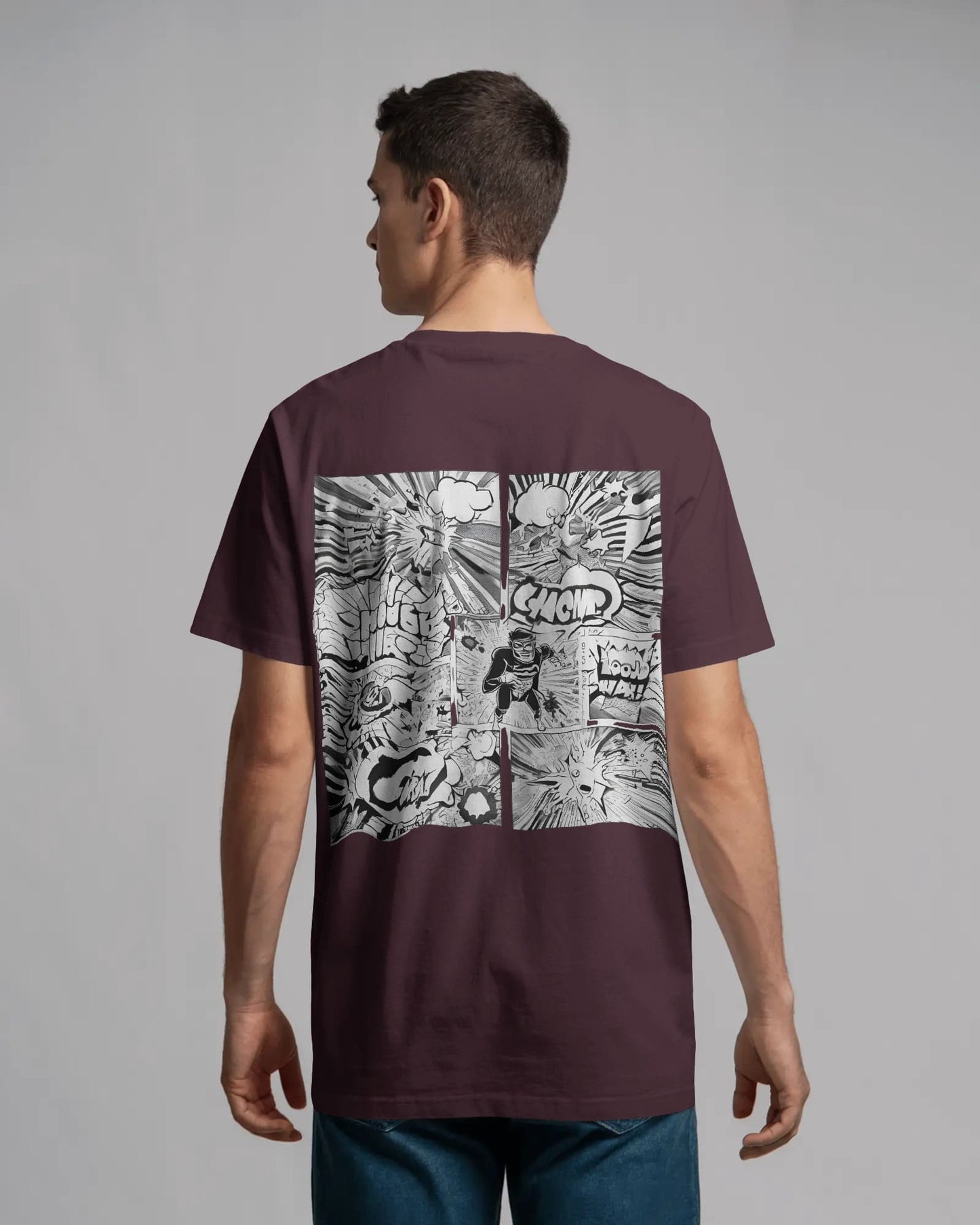 Comic Stories- Men Oversize T-Shirt