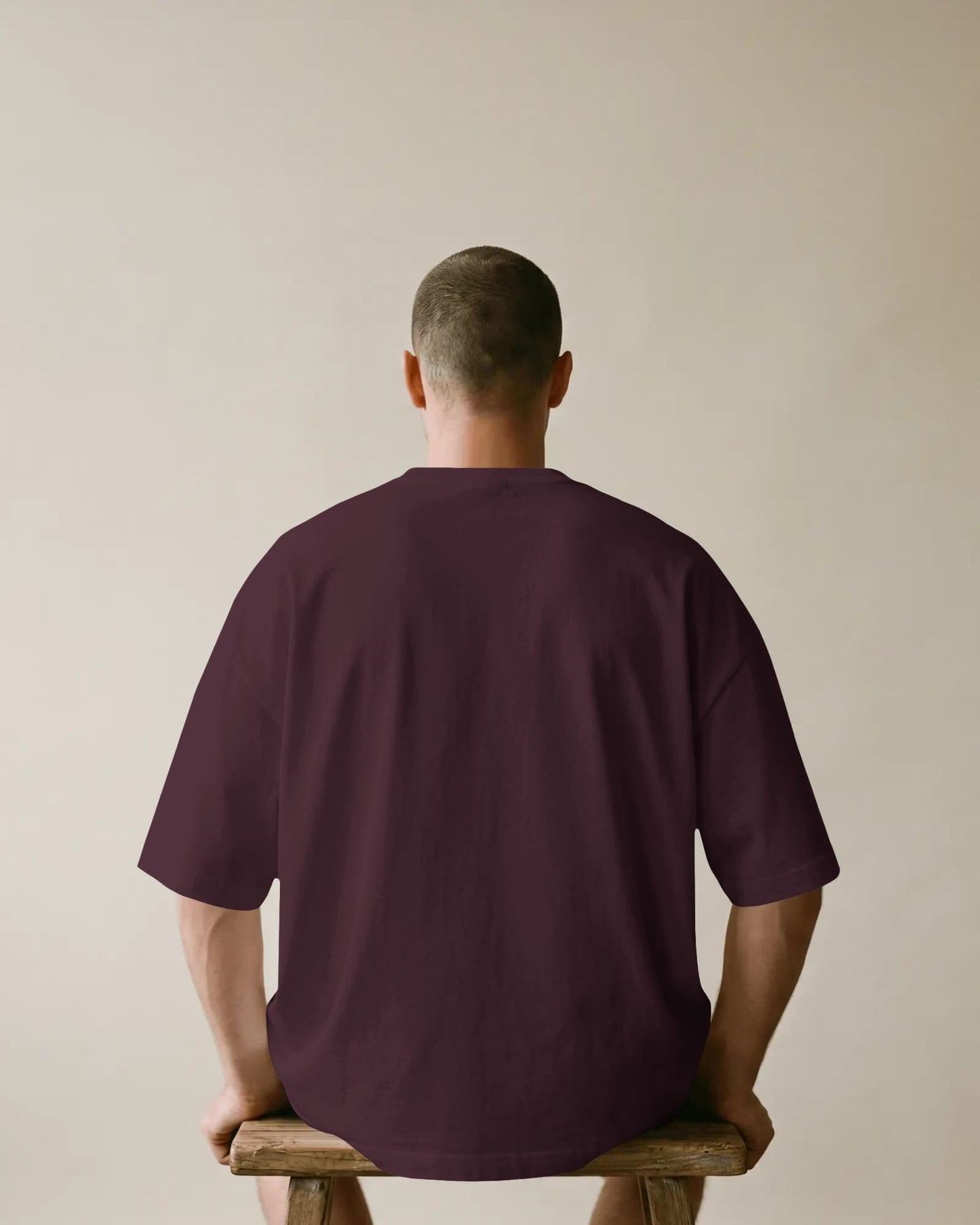 Plain- Men  Oversize T-Shirts