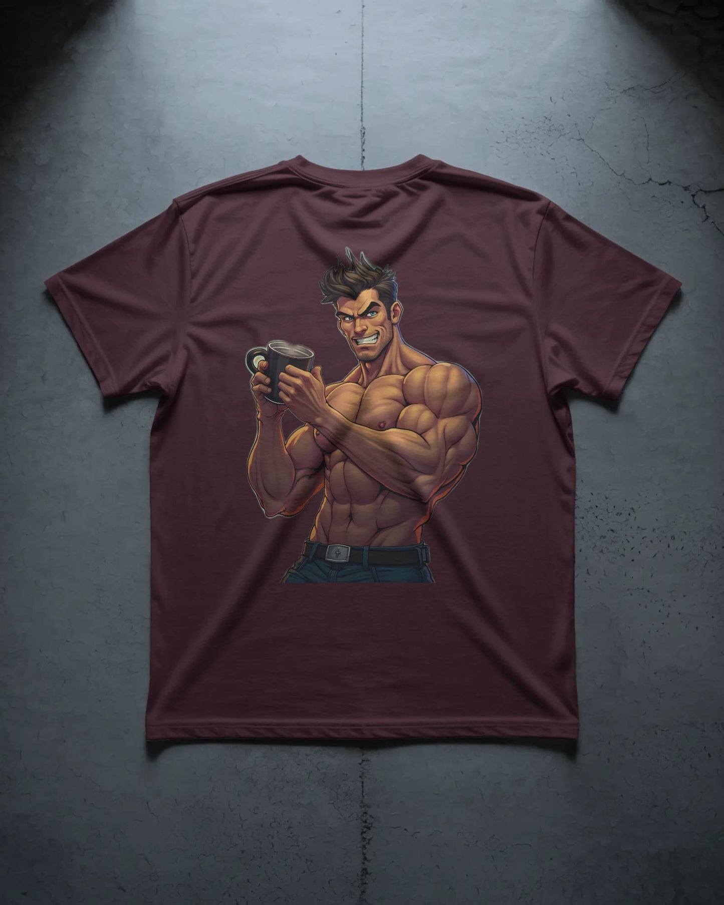 Muscle Man Brewing- Men Half Sleeve Round Neck T-shirt