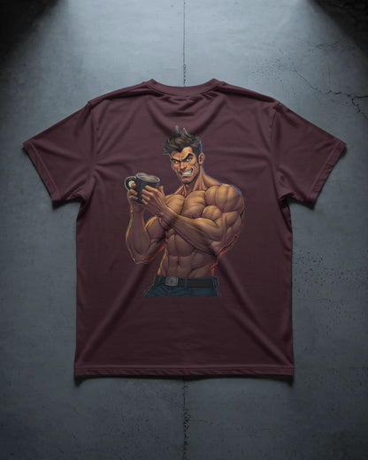Muscle Man Brewing- Men Half Sleeve Round Neck T-shirt