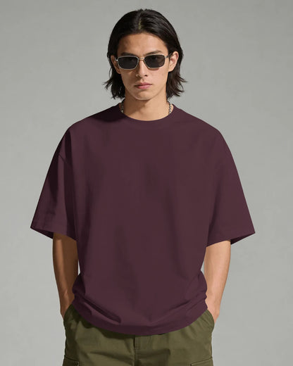 Plain- Men  Oversize T-Shirts