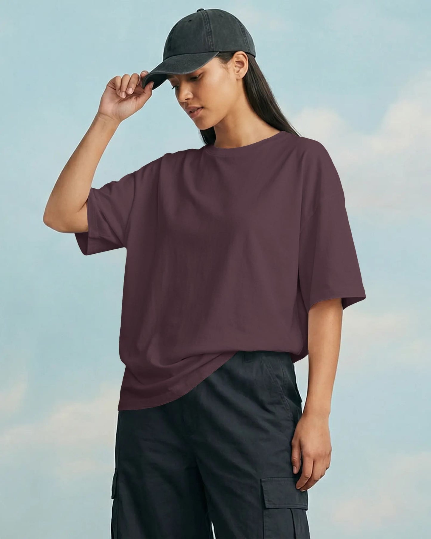 Plain- Women Oversize T-Shirts
