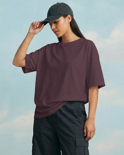 Plain- Women Oversize T-Shirts