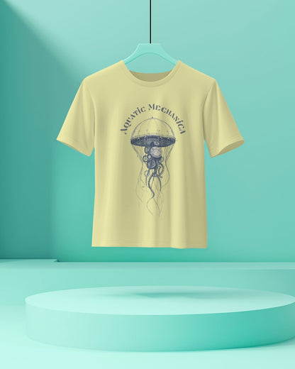 Aquatic Mechanics- Women Half Sleeve Round Neck T-shirt