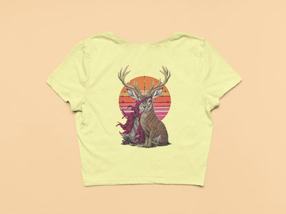 Deer- Crop Top