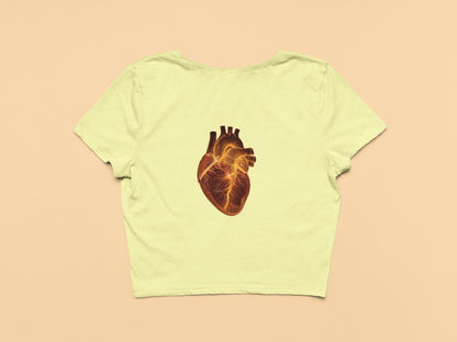Glass Heart- Crop Top