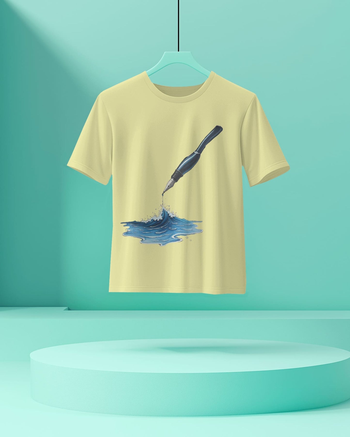 Ocean Drop - Women Half Sleeve Round Neck T-shirt