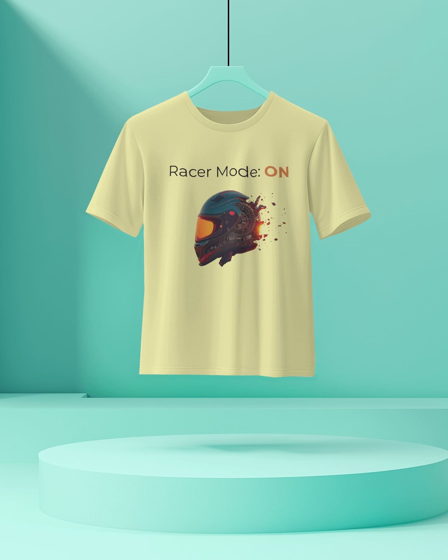 Race Mode: On - Women Half Sleeve Round Neck T-shirt