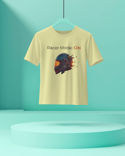 Race Mode: On - Women Half Sleeve Round Neck T-shirt