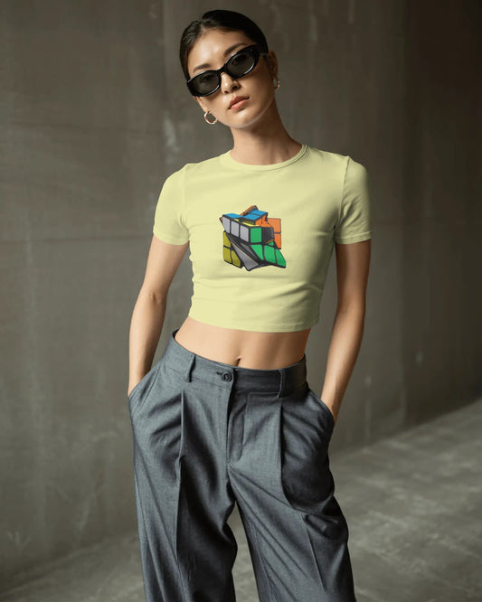 Cube- Crop Top