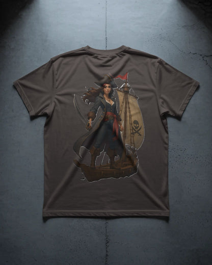 Rule The Tides- Women Half Sleeve Round Neck T-shirt