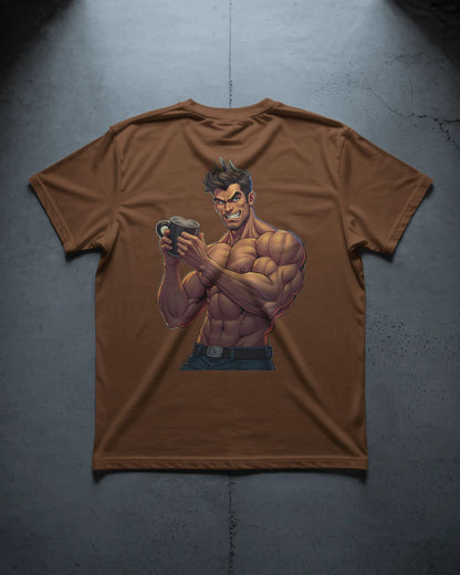 Muscle Man Brewing- Men Half Sleeve Round Neck T-shirt