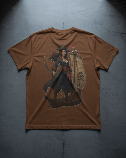 Rule The Tides- Women Half Sleeve Round Neck T-shirt