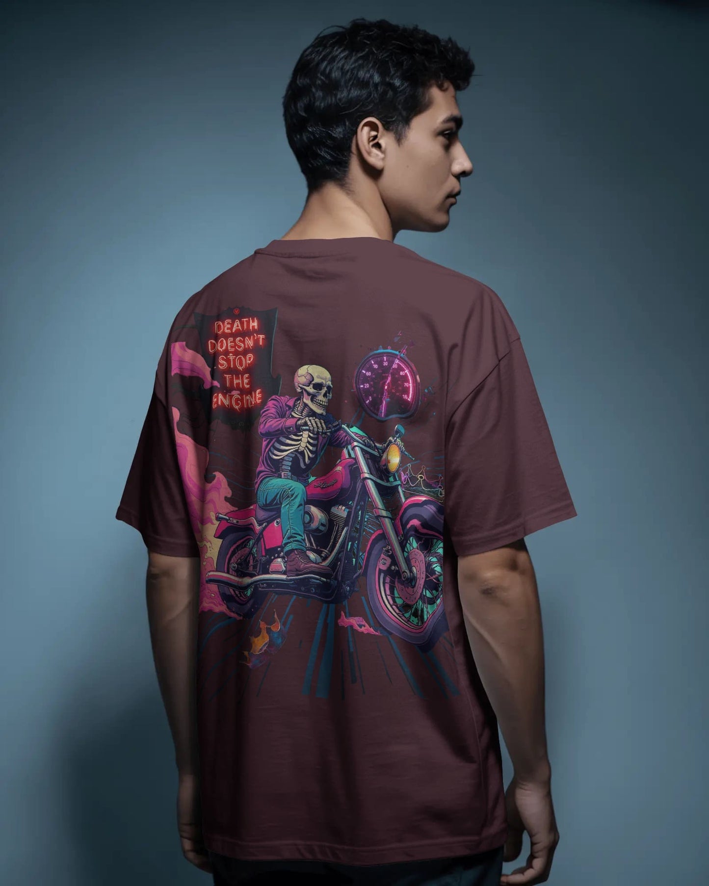 Death Rider- Men Oversize T-Shirt
