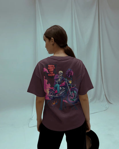 Death Rider-Women Oversize T-Shirt